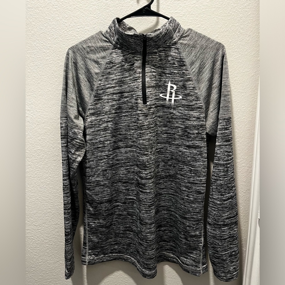 Men’s NBA Rockets men’s size small 1/4 zip